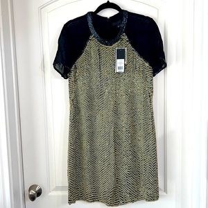 French Connection sequin shift dress
